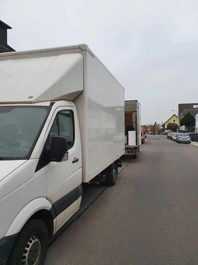 LKW von N1-Umzugsservice am Einsatzort