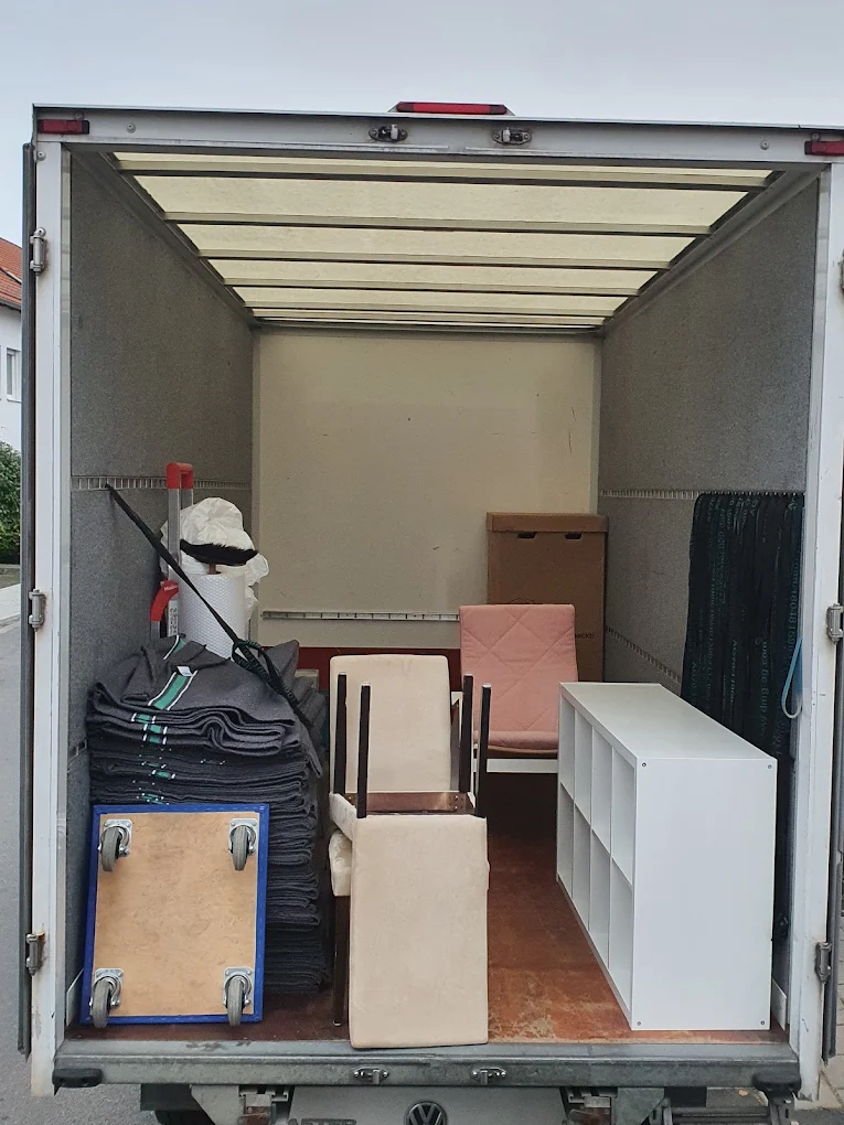 Ladungssicherung im LKW von N1-Umzugsservice